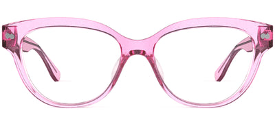 The Quinn - Pink Glitter Clear