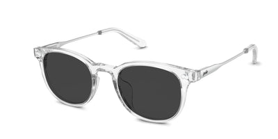 The Reese - Crystal Clear Acetate Silver Metal Sun
