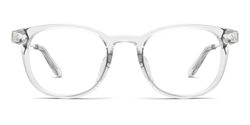 The Reese - Crystal Clear Acetate Silver Metal