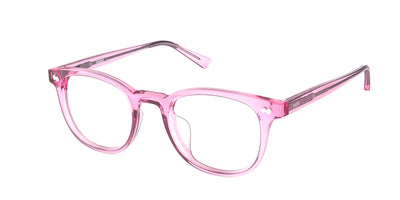 The Reese - Pink Glitter Clear