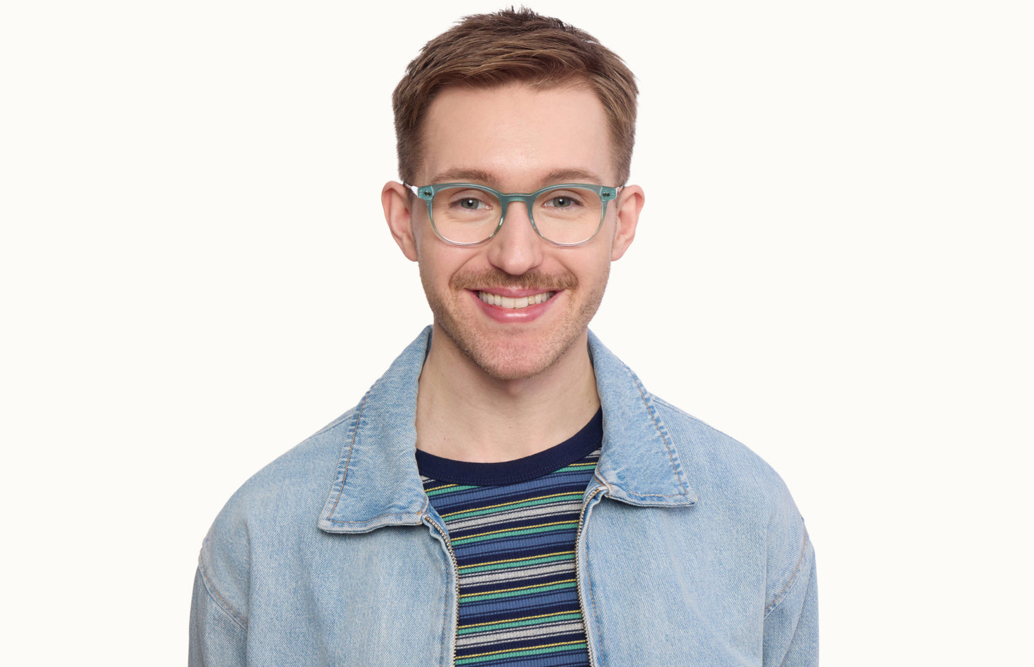 The Reese - Mixed Material - Lensless - LifeStyle 1 - Pair Eyewear