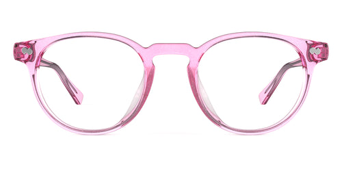 The Soto - Pink Glitter Clear