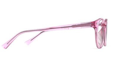 The Soto - Pink Glitter Clear