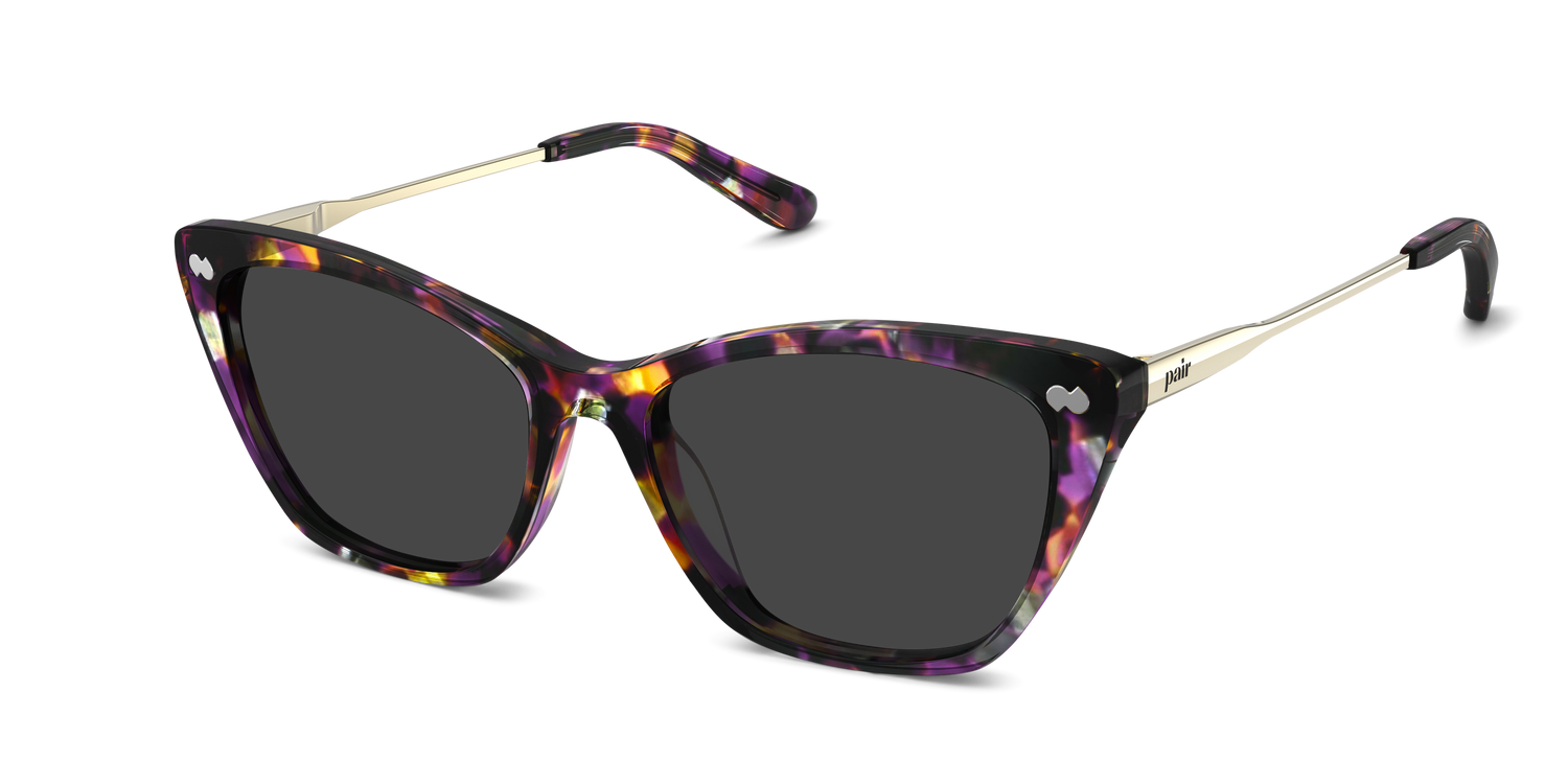 The Wanda - Mixed Material - Lensless - Carousel 1 - Pair Eyewear