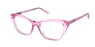 The Wanda - Pink Glitter Clear