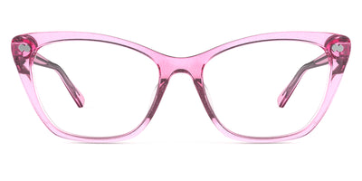 The Wanda - Pink Glitter Clear