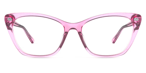 The Wanda - Pink Glitter Clear