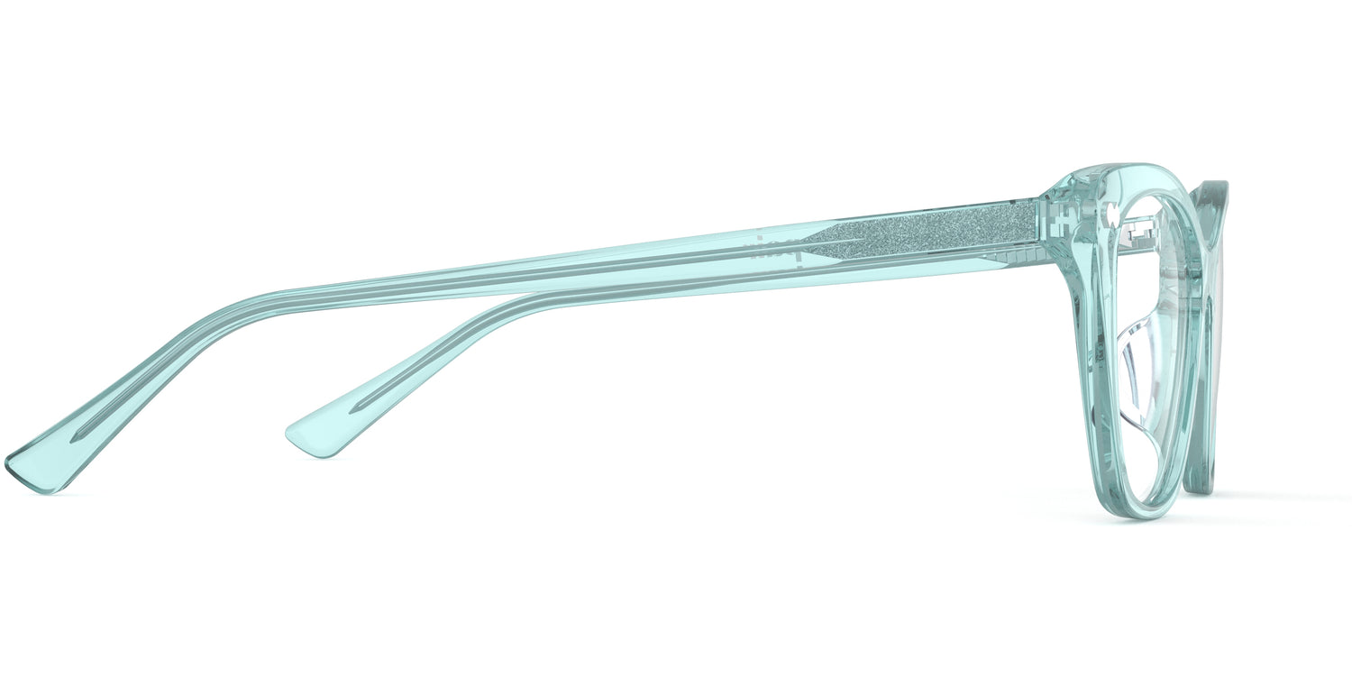 The Wanda - Seafoam Clear - Carousel3 - Pair Eyewear