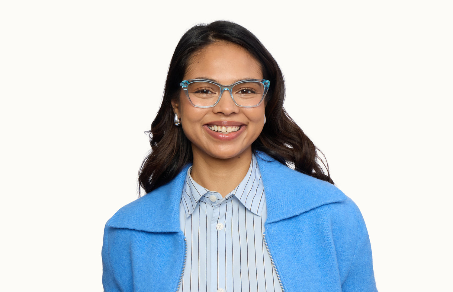 The Wanda - Seafoam Clear - LifeStyle1 - Pair Eyewear