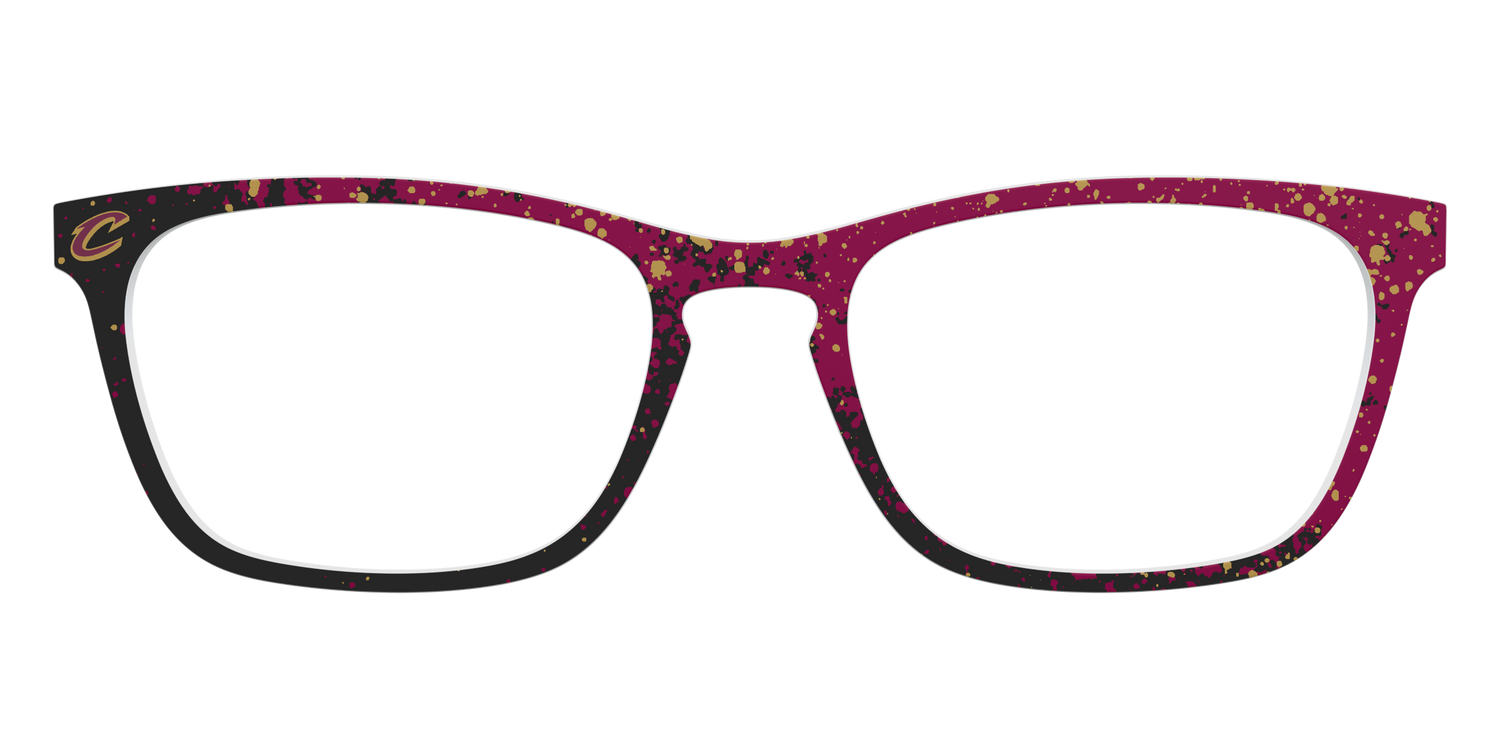 The Cavaliers Splatter - Front Top Image - Pair Eyewear