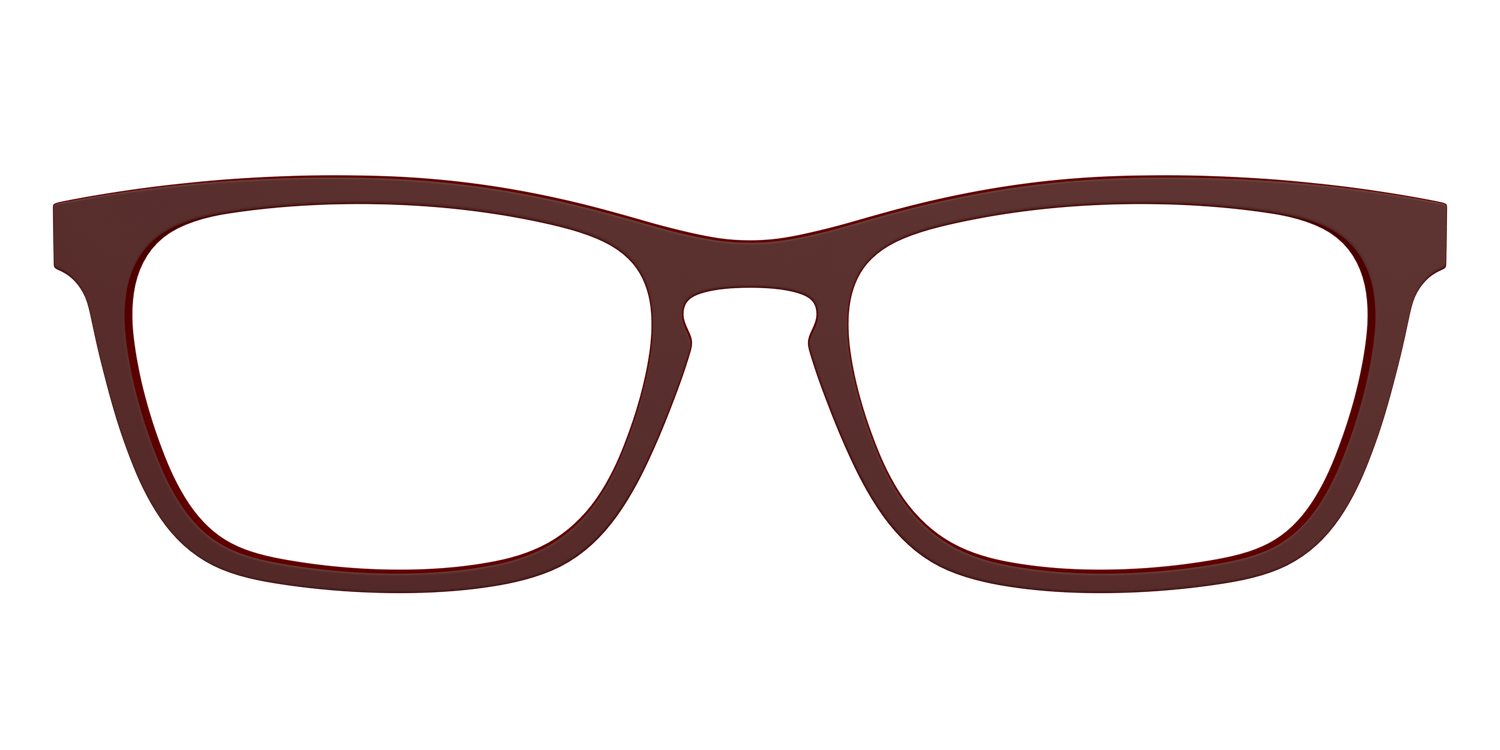 The Chocolate - Front Top Image - Pair Eyewear