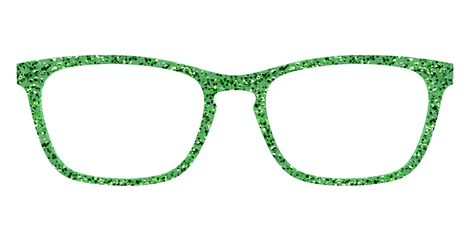 The Emerald Sparkle - Front Top Image - Pair Eyewear