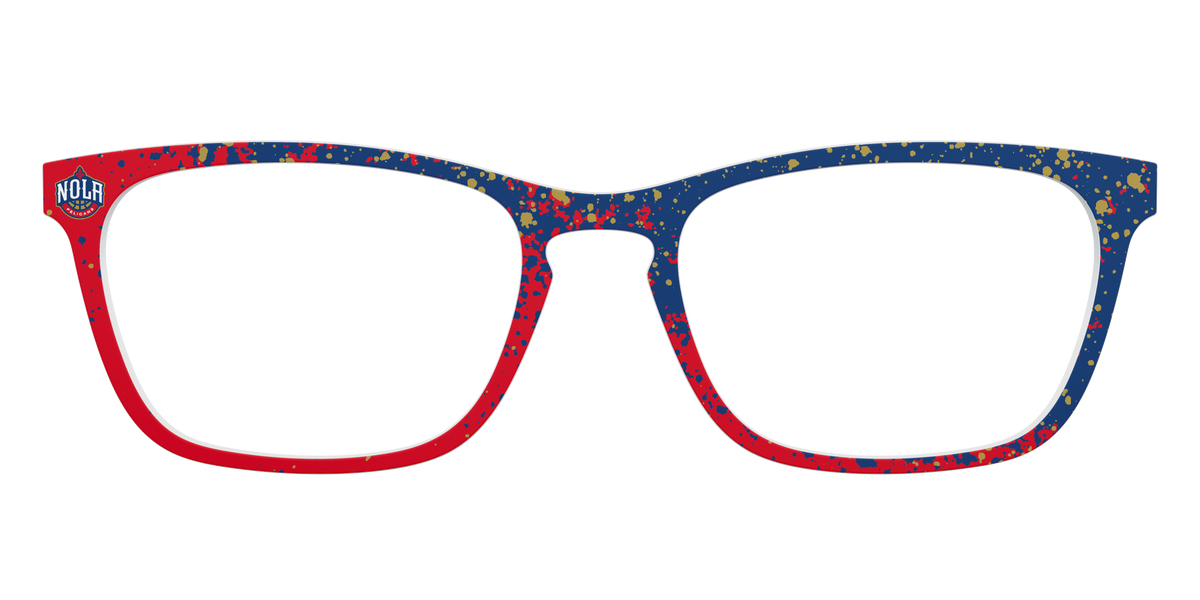 The Pelicans Splatter - Front Top Image - Pair Eyewear
