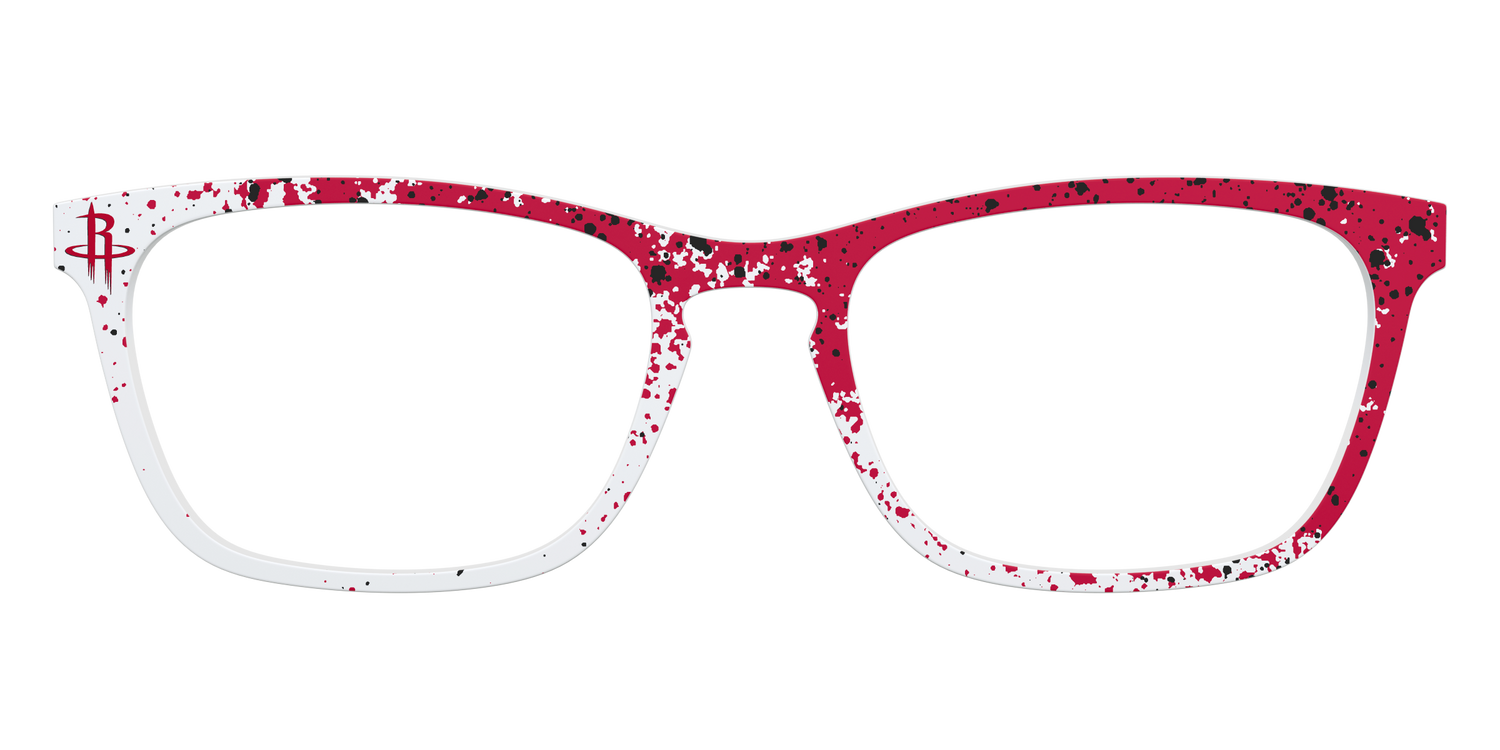 Rockets Splatter - Front Top Image - Pair Eyewear