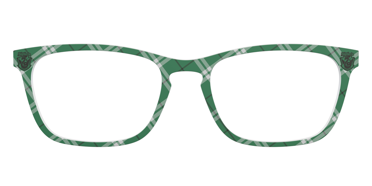 The Slytherin™ Plaid - Front Top Image - Pair Eyewear