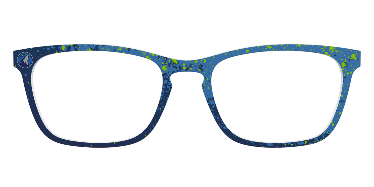 The Timberwolves Splatter - Front Top Image - Pair Eyewear