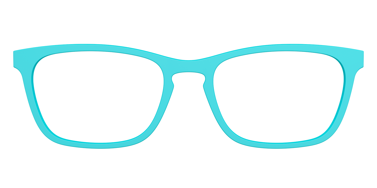 The Turquoise - Front Top Image - Pair Eyewear