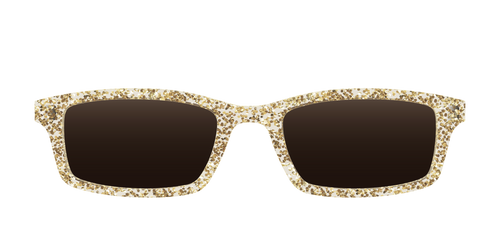 The Polarized Champagne Sparkle Sun Top