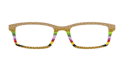 The Cheeseburger - Front Top Thumbnail - Pair Eyewear