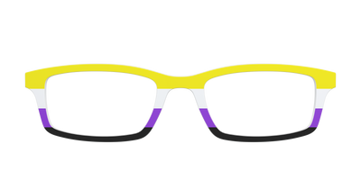 The Non-Binary Flag - Front Top Thumbnail - Pair Eyewear