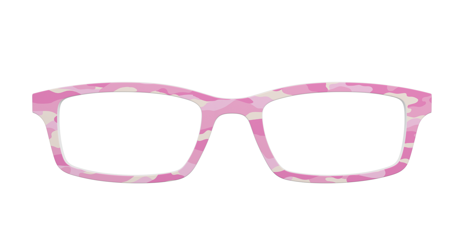 The Pink Camo - Front Top Image - Pair Eyewear