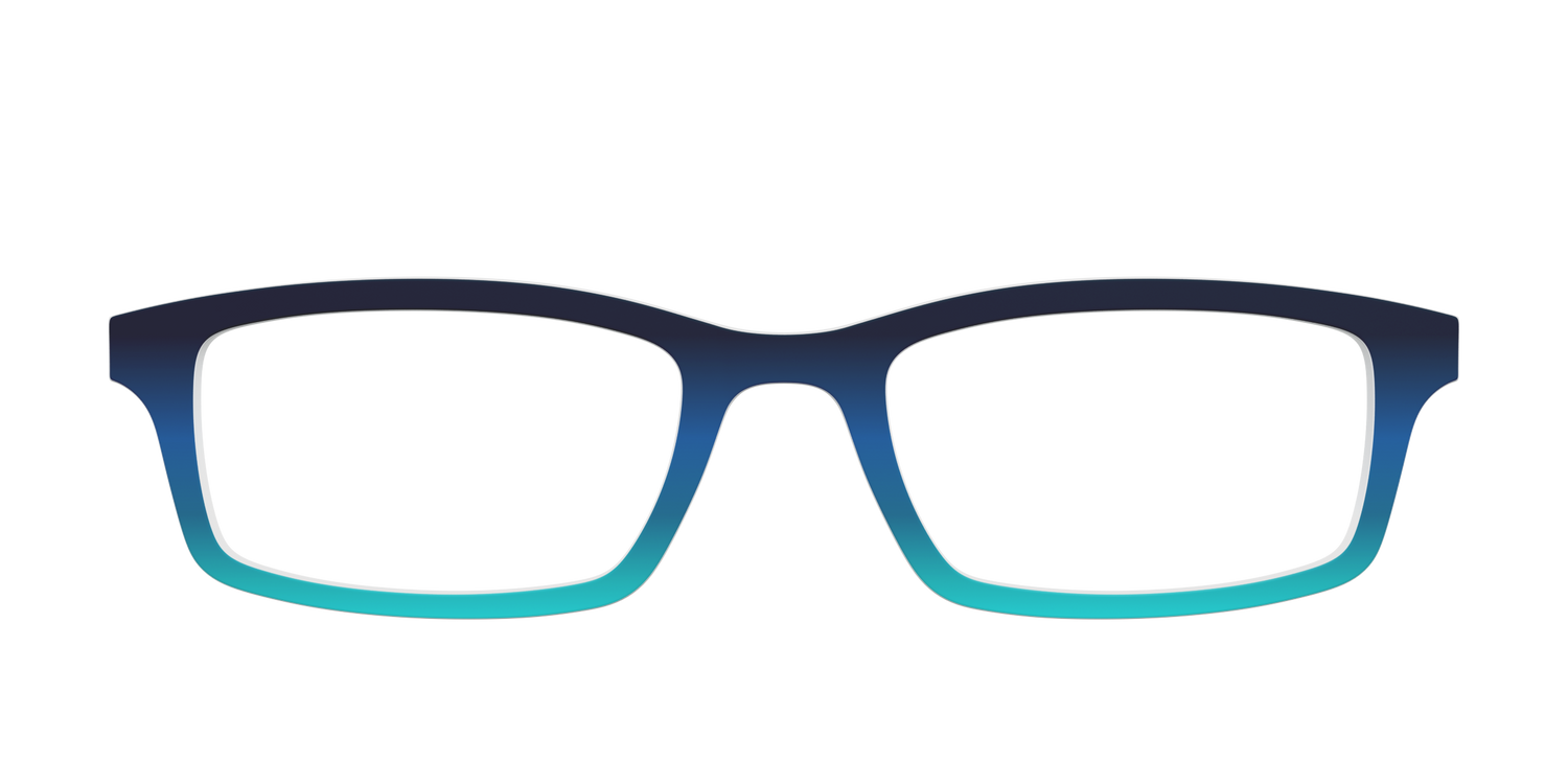 The Royal Blue to Seafoam Gradient