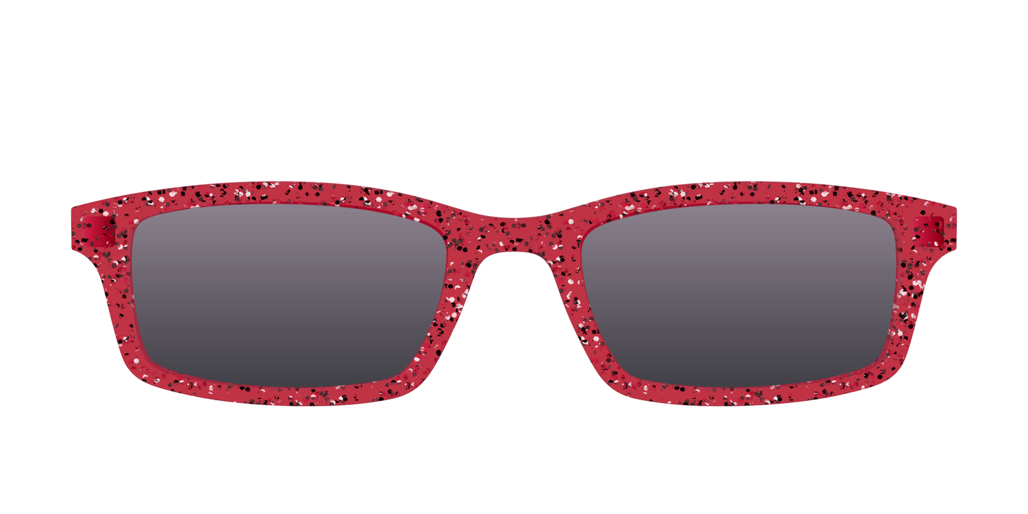 The Polarized Ruby Sparkle Sun Top
