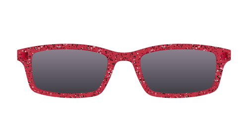 The Polarized Ruby Sparkle Sun Top