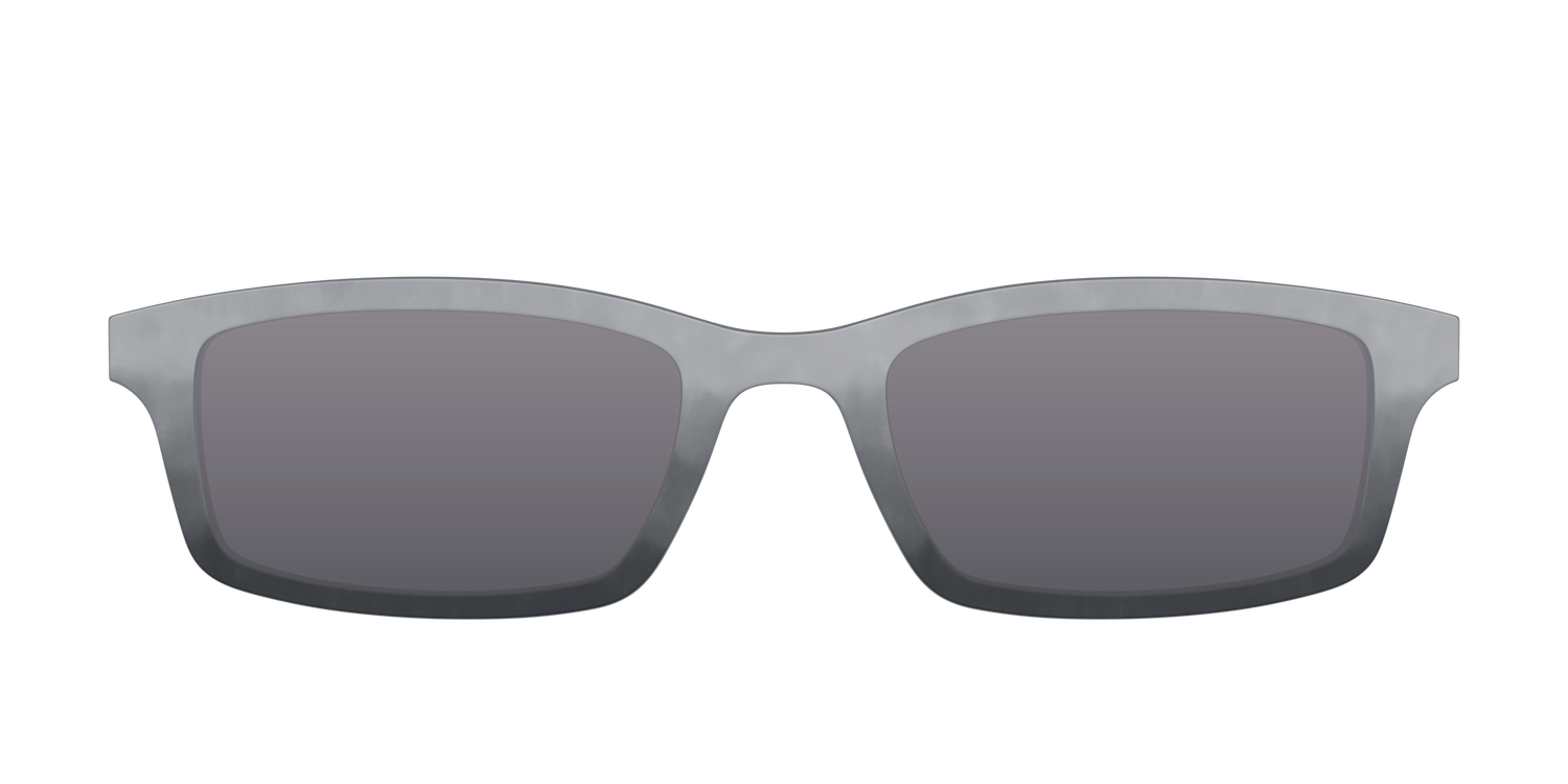 The Polarized Slate Dip Dye Sun Top