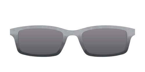 The Polarized Slate Dip Dye Sun Top