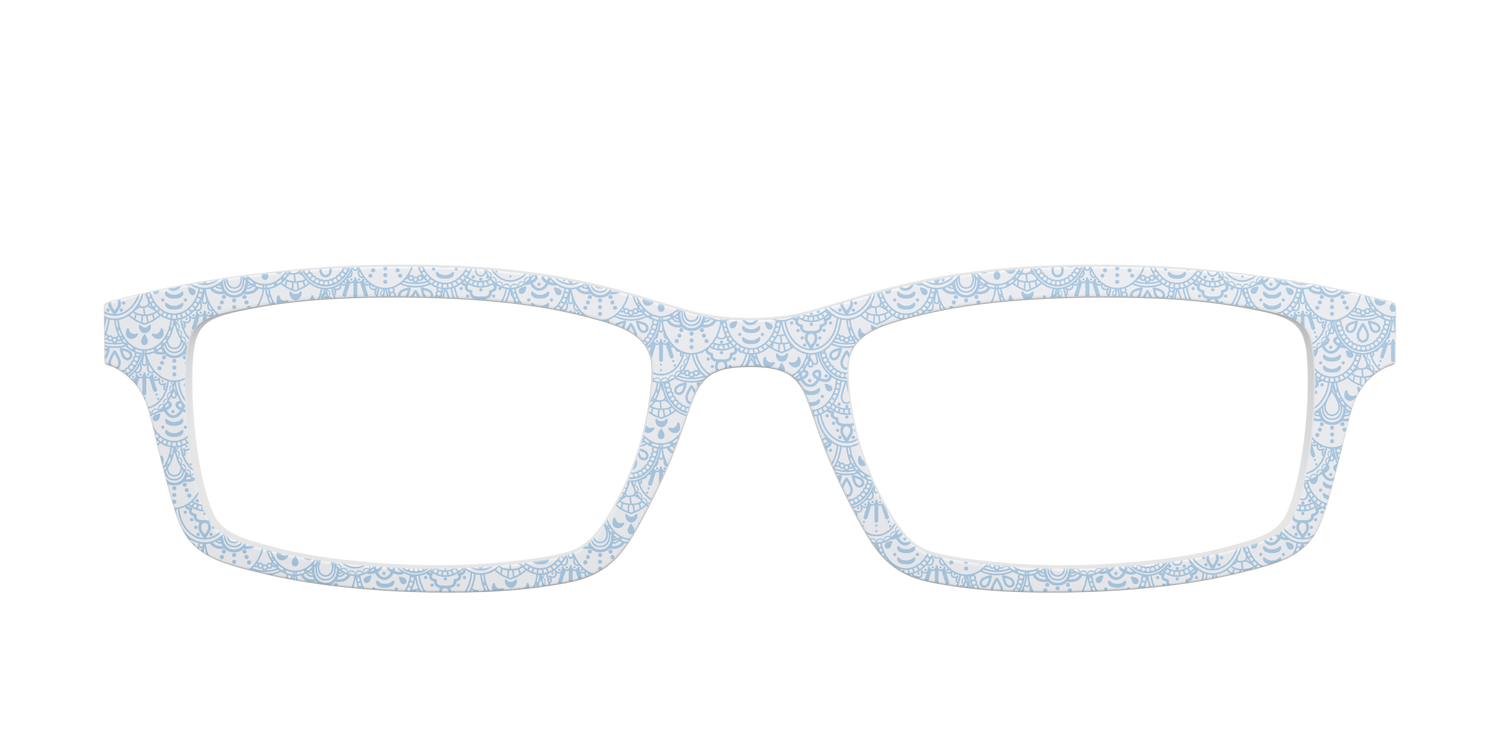The Something Blue Scallop Lace