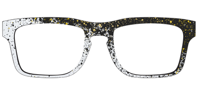 The Black & White Splatter