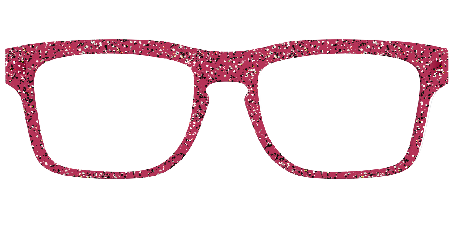 The Ruby Sparkle - Front Top Image - Pair Eyewear