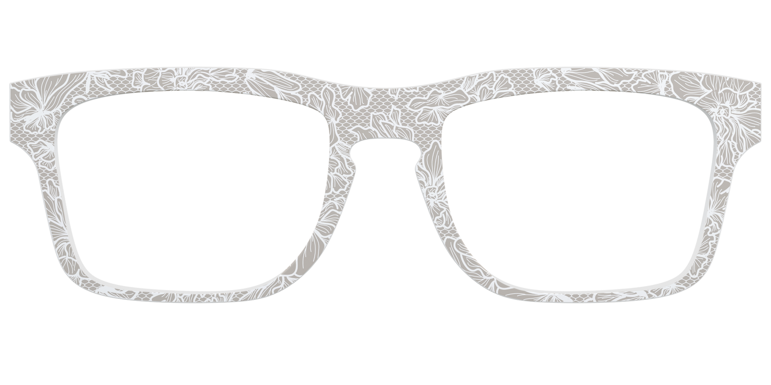 The Taupe Floral Lace