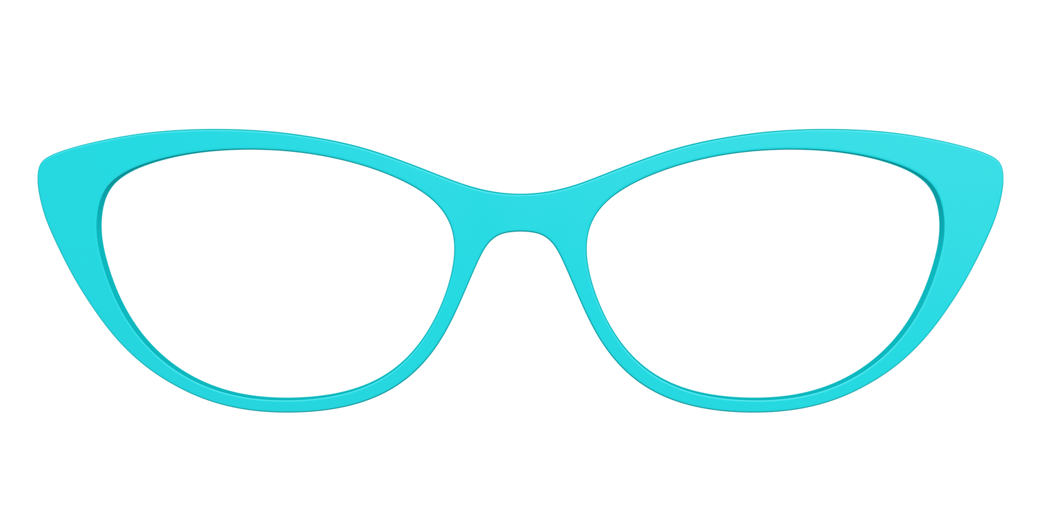 The Turquoise - Front Top Image - Pair Eyewear