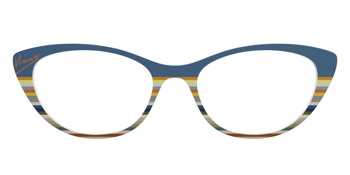 The Vincent Stripes - Front Top Image - Pair Eyewear