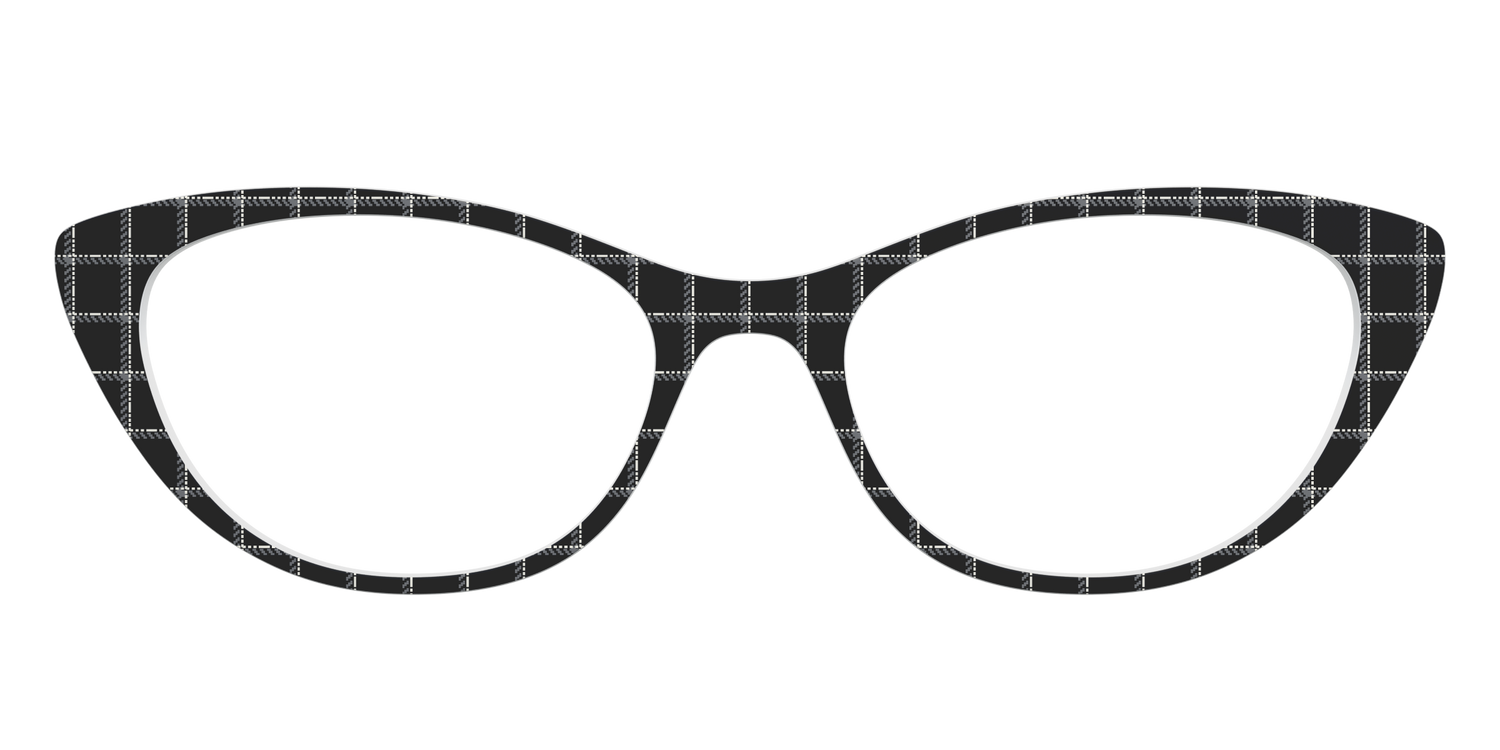 The Windowpane Plaid - Front Top Image - Pair Eyewear