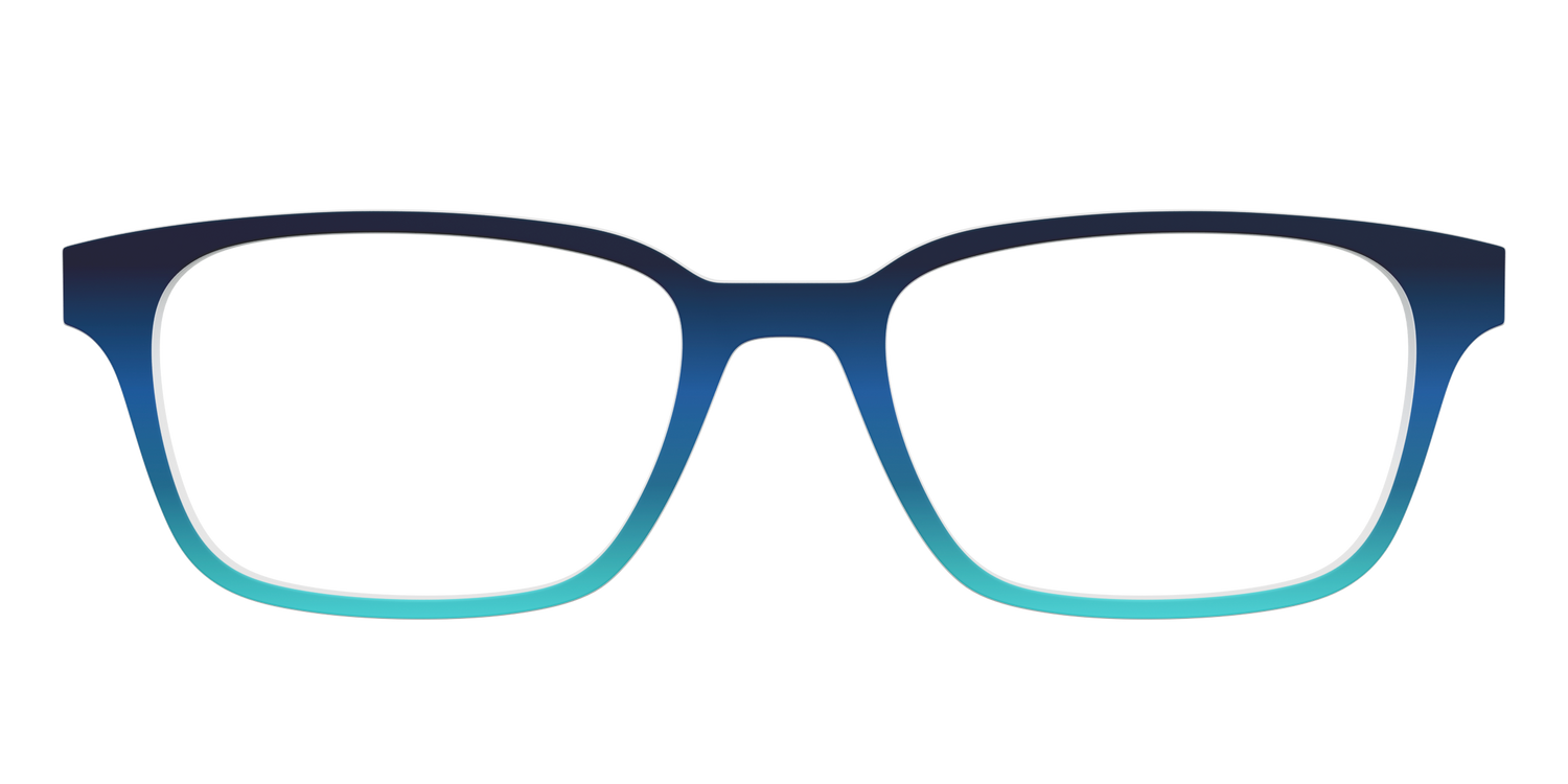 The Royal Blue to Seafoam Gradient