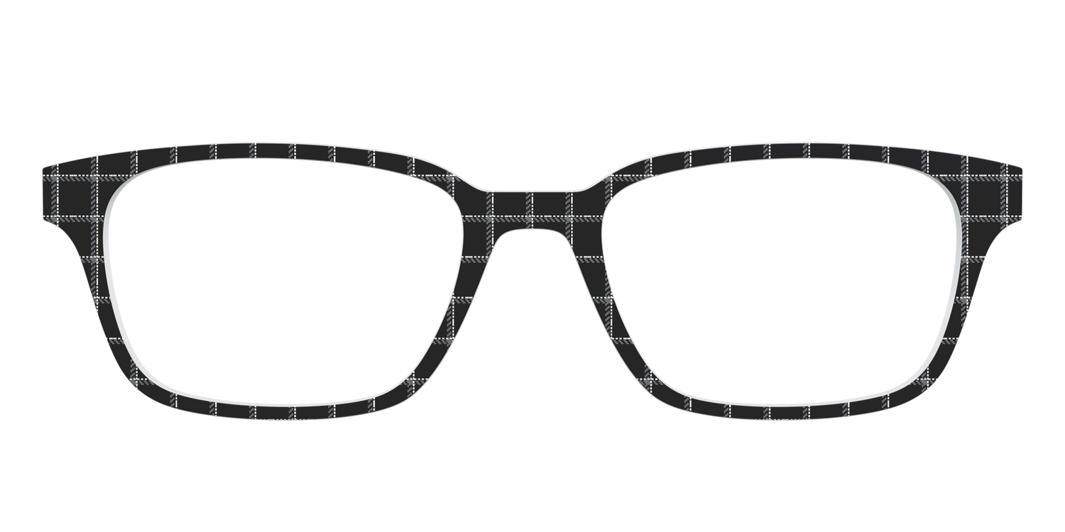 The Windowpane Plaid - Front Top Image - Pair Eyewear
