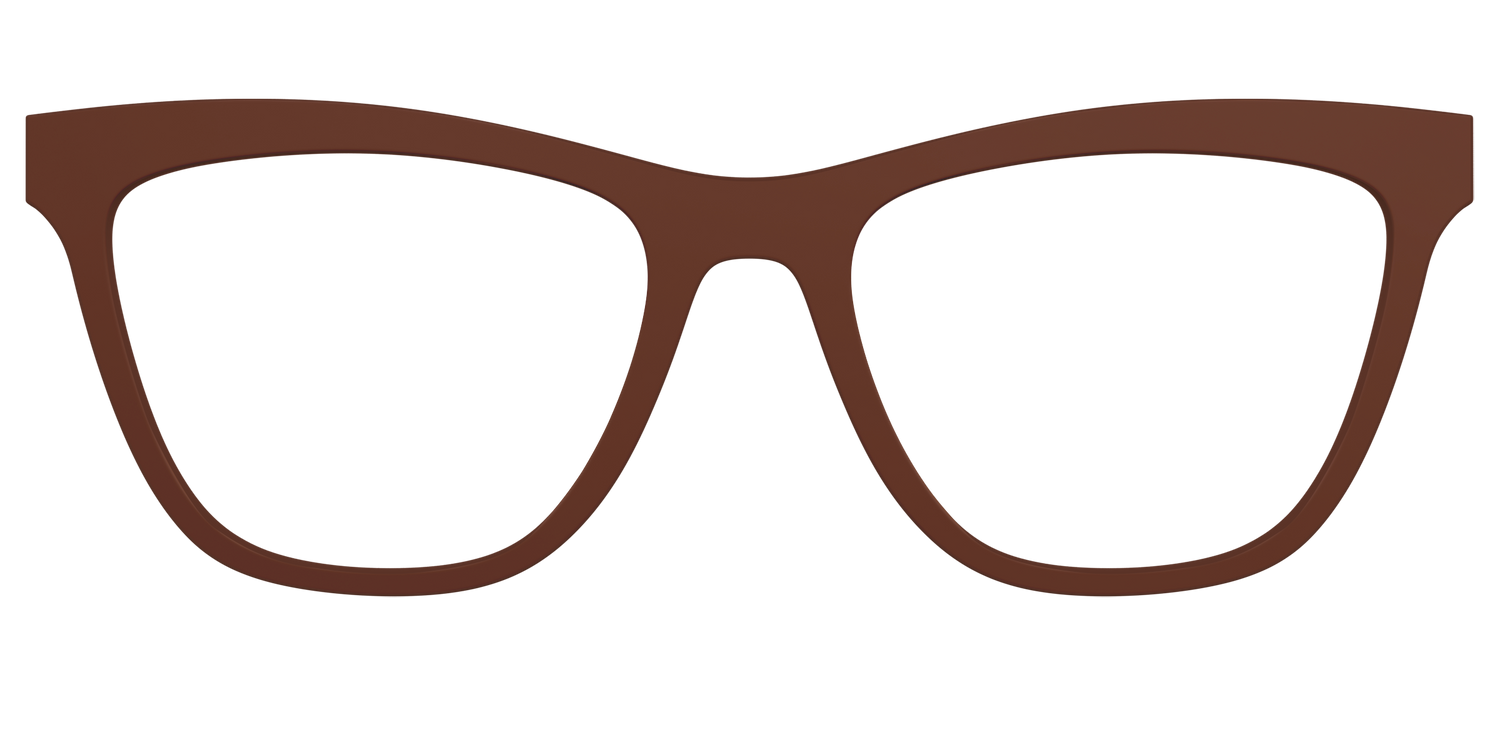 The Chocolate - Front Top Image - Pair Eyewear