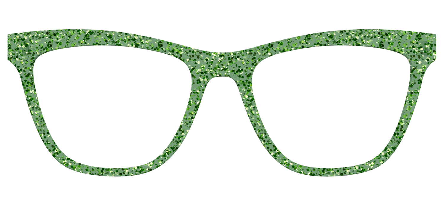 The Emerald Sparkle - Front Top Image - Pair Eyewear