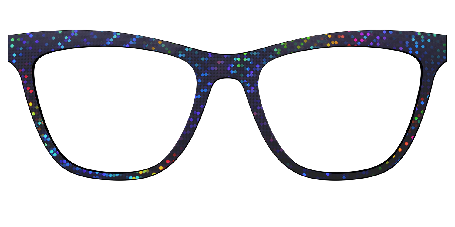 The Holographic Dots - Front Top Image - Pair Eyewear