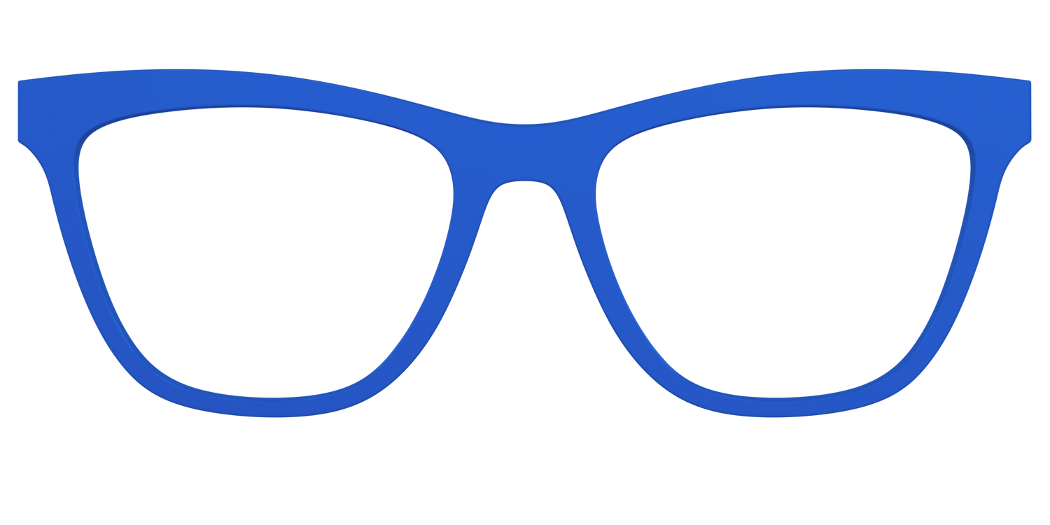 The Indigo - Front Top Image - Pair Eyewear