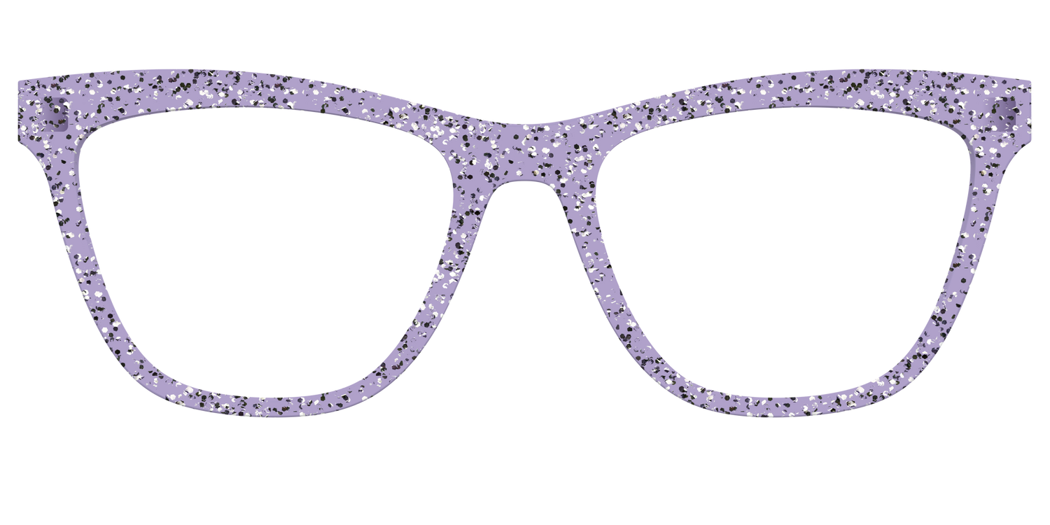 The Lavender Sparkle - Front Top Image - Pair Eyewear