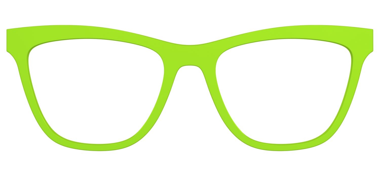 The Lime Green - Front Top Image - Pair Eyewear