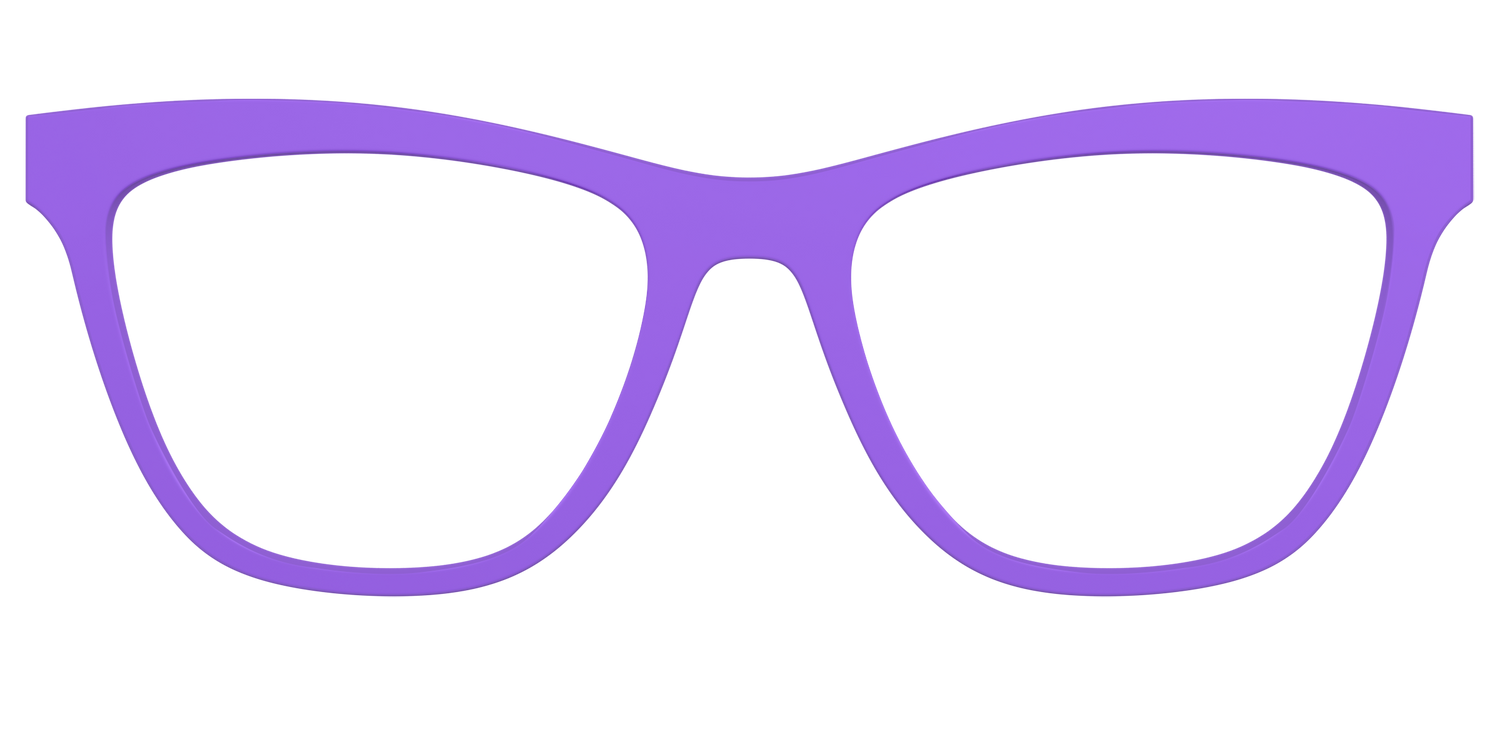 The Purple - Front Top Image - Pair Eyewear