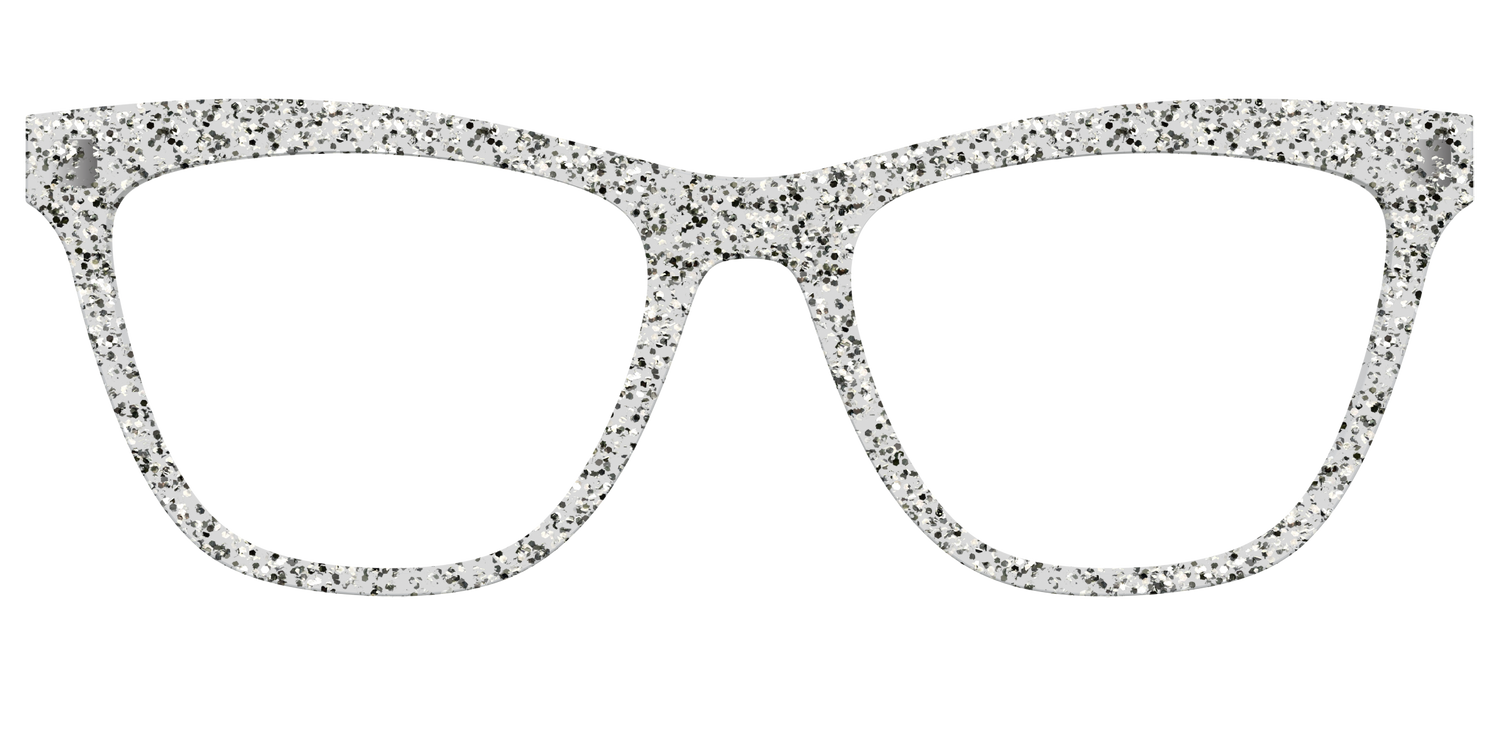 The Silver Sparkle - Front Top Image - Pair Eyewear