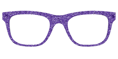 The Electric Purple Sparkle - Front Top Thumbnail - Pair Eyewear