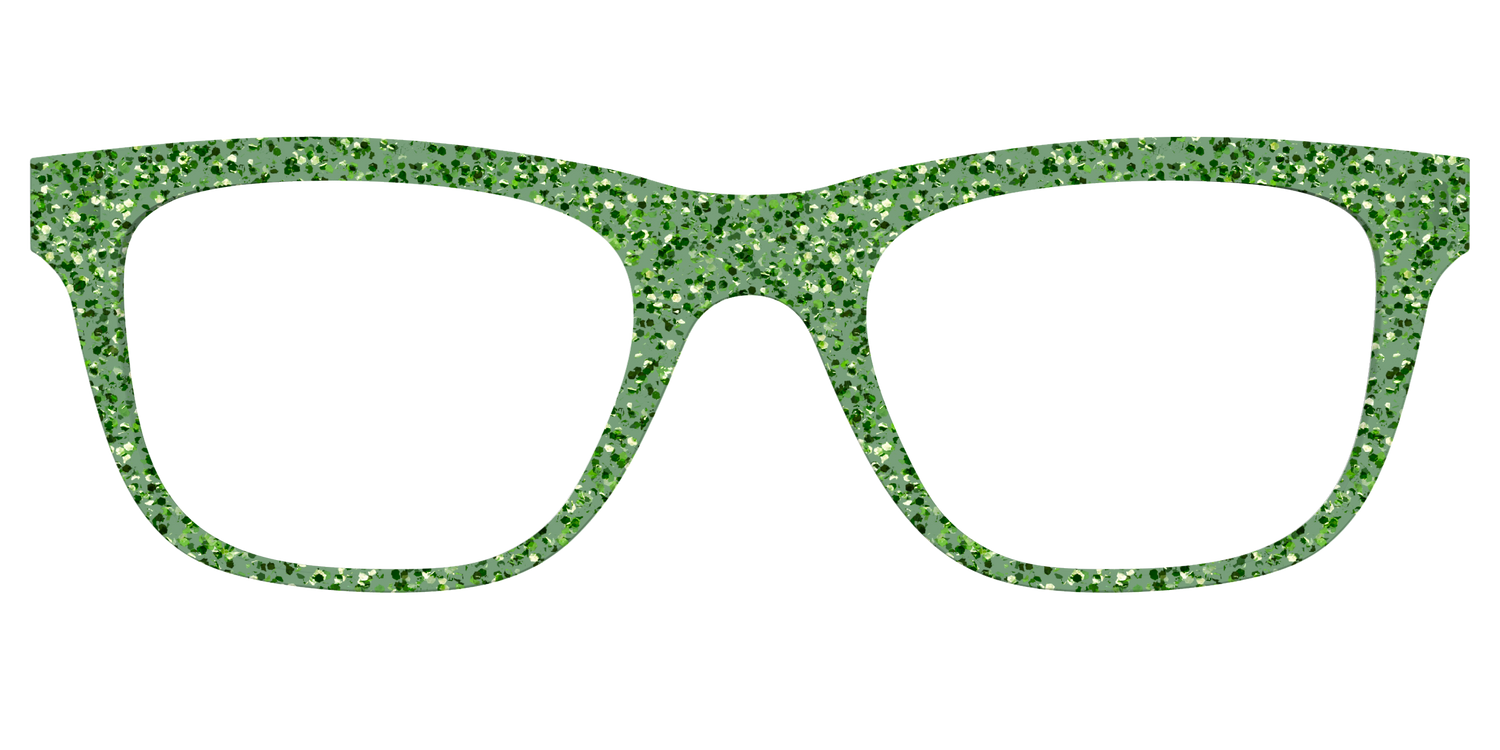 The Emerald Sparkle - Front Top Image - Pair Eyewear