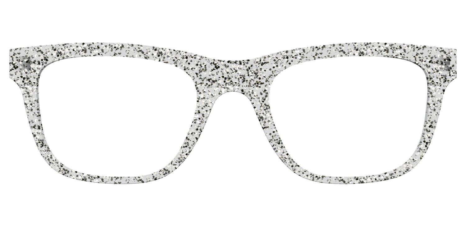 The Silver Sparkle - Front Top Image - Pair Eyewear